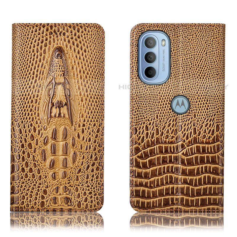 Coque Portefeuille Livre Cuir Etui Clapet H03P pour Motorola Moto G41 Plus