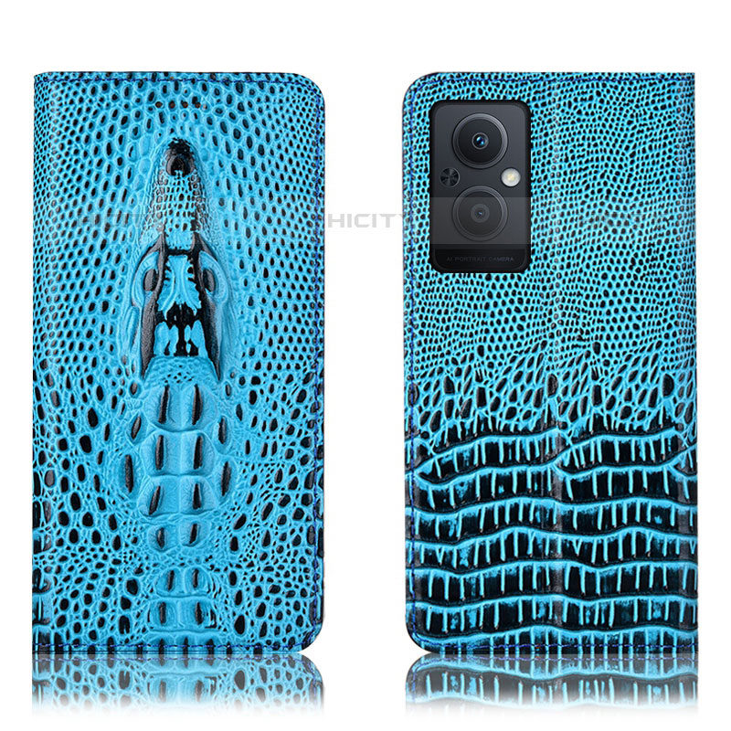 Coque Portefeuille Livre Cuir Etui Clapet H03P pour Oppo Reno7 Lite 5G Plus