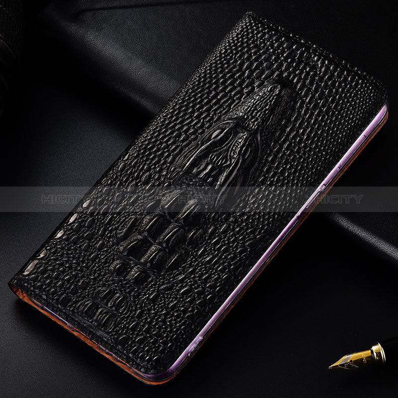 Coque Portefeuille Livre Cuir Etui Clapet H03P pour Samsung Galaxy S24 5G Noir Plus