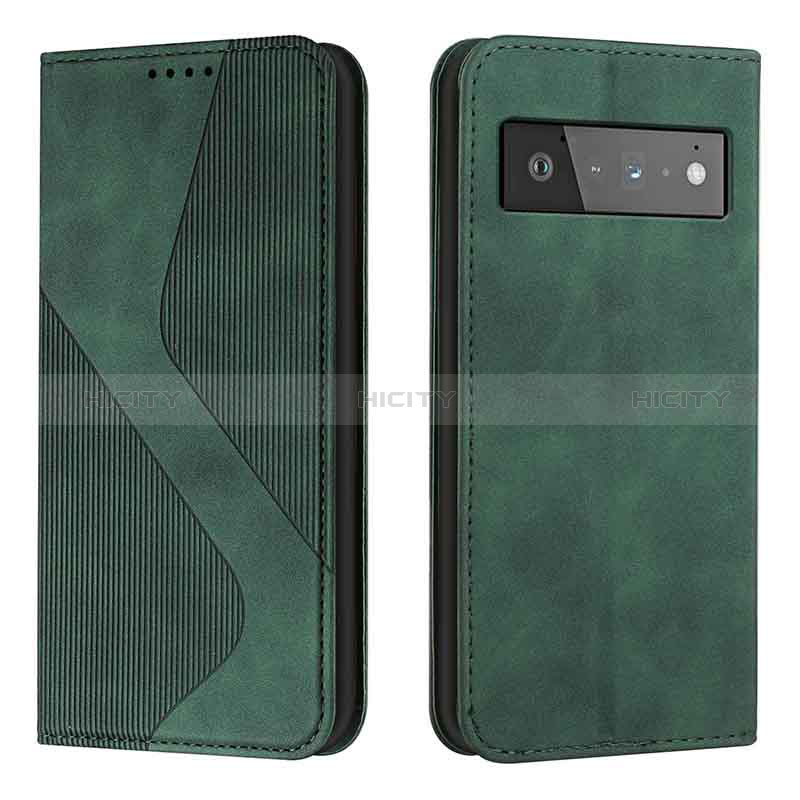 Coque Portefeuille Livre Cuir Etui Clapet H03X pour Google Pixel 6 5G Plus