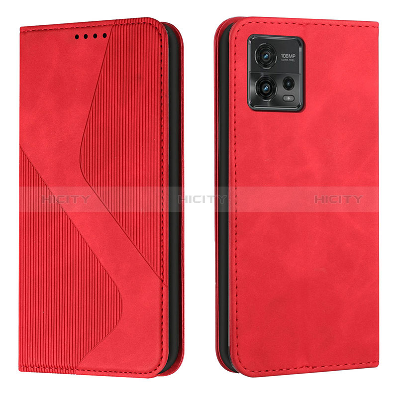 Coque Portefeuille Livre Cuir Etui Clapet H03X pour Motorola Moto G72 Plus