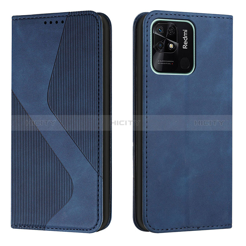 Coque Portefeuille Livre Cuir Etui Clapet H03X pour Xiaomi Redmi 10 India Plus