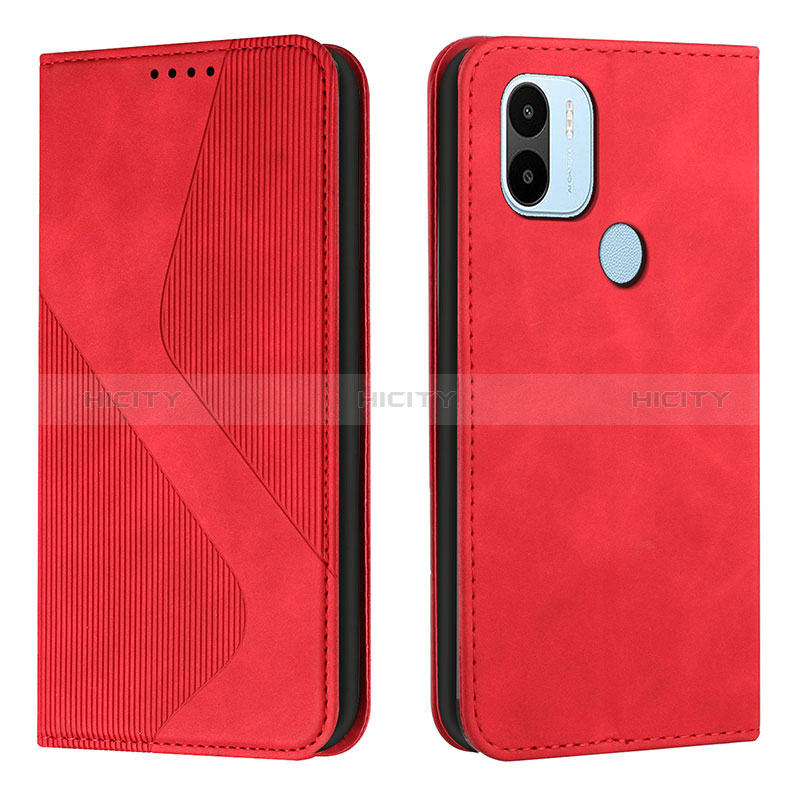 Coque Portefeuille Livre Cuir Etui Clapet H03X pour Xiaomi Redmi A1 Plus Rouge Plus