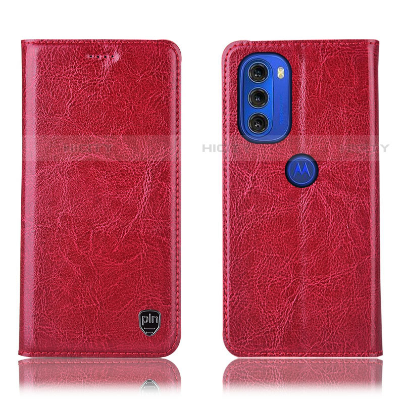 Coque Portefeuille Livre Cuir Etui Clapet H04P pour Motorola Moto G51 5G Plus