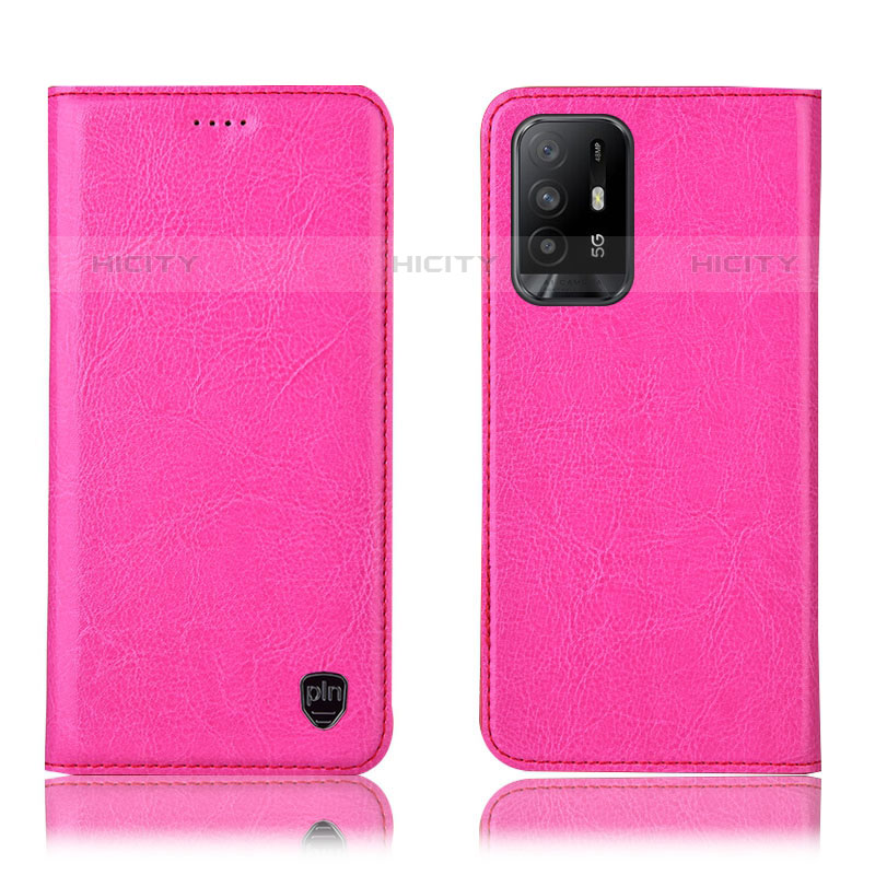 Coque Portefeuille Livre Cuir Etui Clapet H04P pour Oppo A95 5G Plus