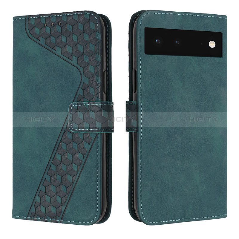 Coque Portefeuille Livre Cuir Etui Clapet H04X pour Google Pixel 6 5G Plus