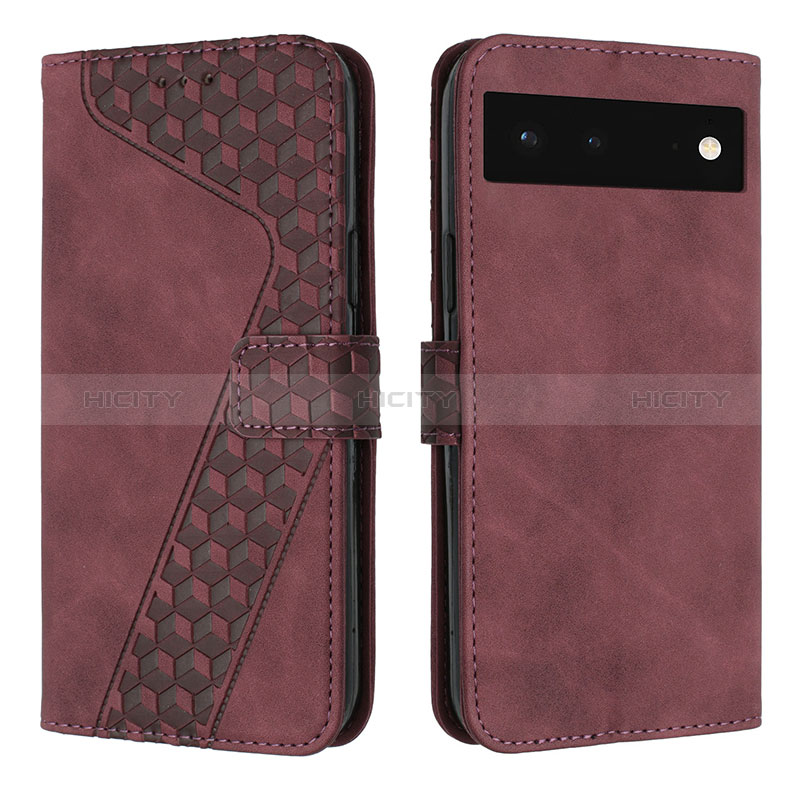 Coque Portefeuille Livre Cuir Etui Clapet H04X pour Google Pixel 6 5G Plus