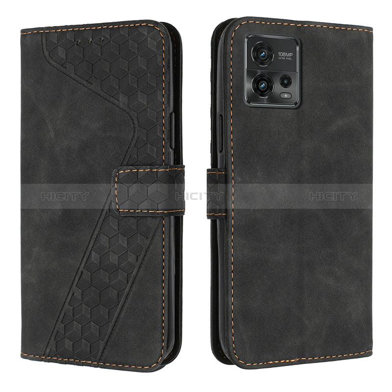 Coque Portefeuille Livre Cuir Etui Clapet H04X pour Motorola Moto G72 Plus