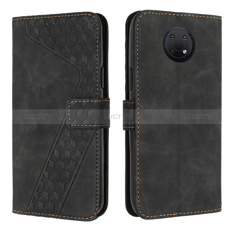 Coque Portefeuille Livre Cuir Etui Clapet H04X pour Nokia G10 Noir Plus