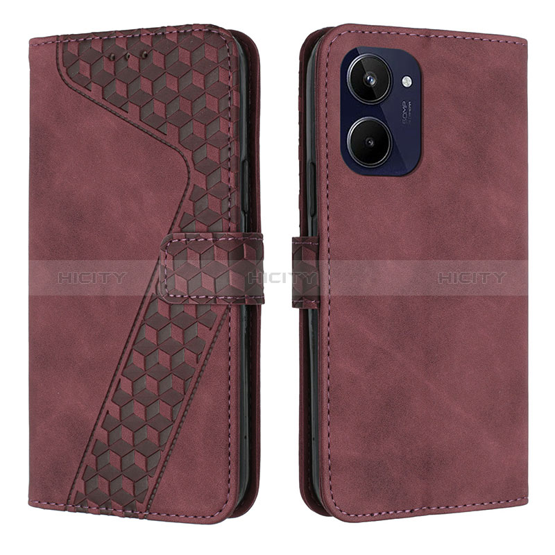 Coque Portefeuille Livre Cuir Etui Clapet H04X pour Realme 10 Pro 5G Plus