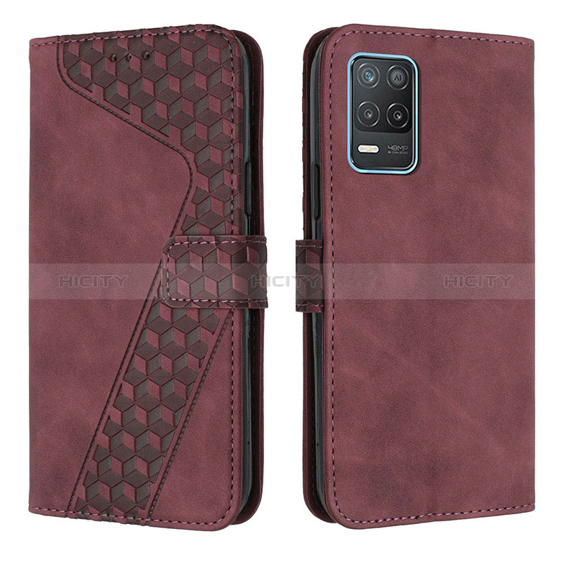 Coque Portefeuille Livre Cuir Etui Clapet H04X pour Realme 8s 5G Plus