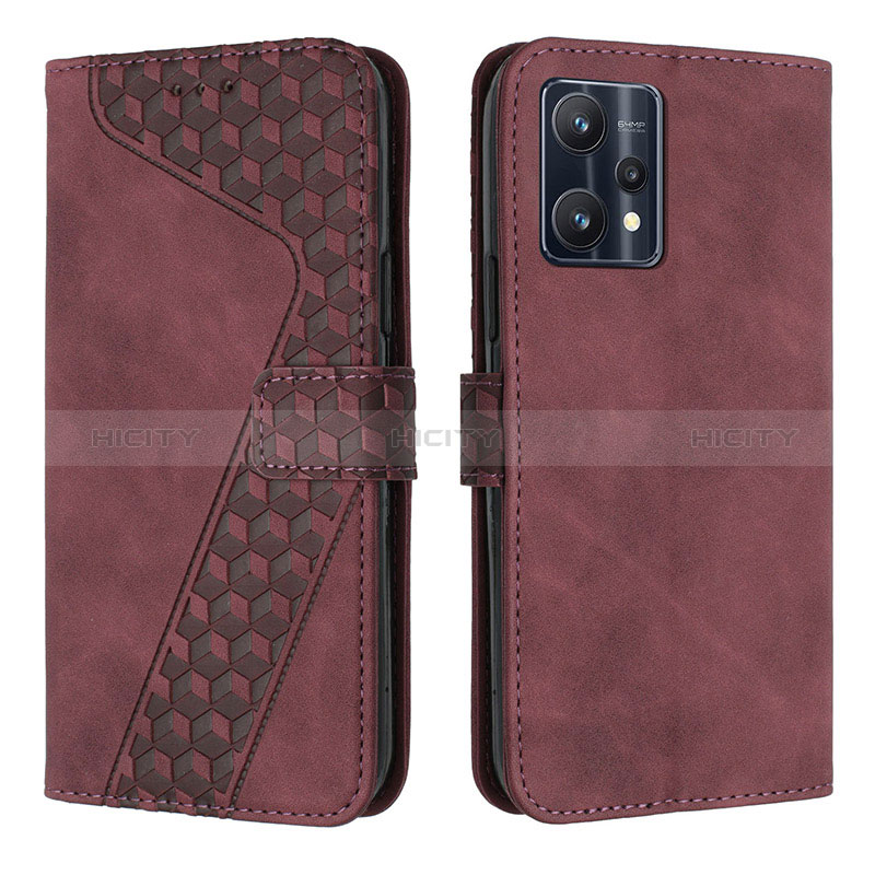 Coque Portefeuille Livre Cuir Etui Clapet H04X pour Realme 9 5G Plus