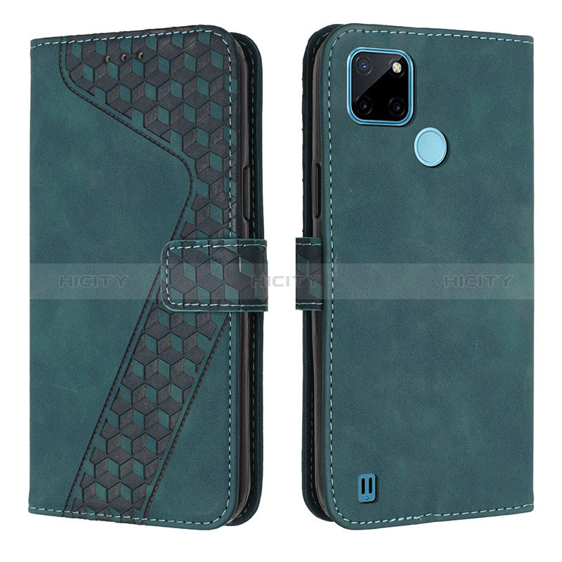 Coque Portefeuille Livre Cuir Etui Clapet H04X pour Realme C25Y India Plus