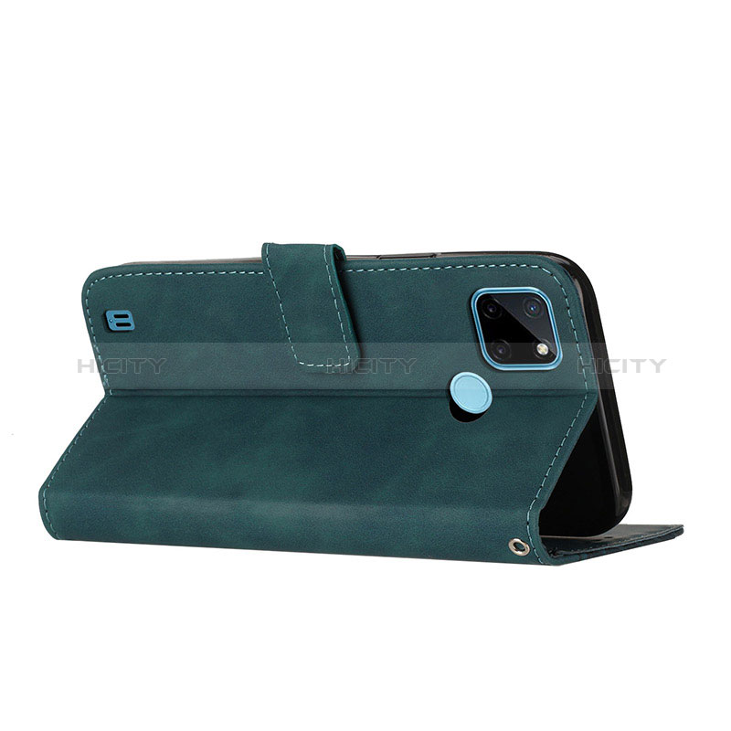 Coque Portefeuille Livre Cuir Etui Clapet H04X pour Realme C25Y India Plus