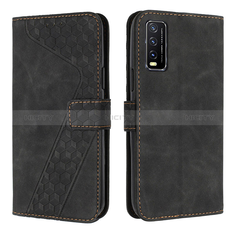 Coque Portefeuille Livre Cuir Etui Clapet H04X pour Vivo Y20s G Plus