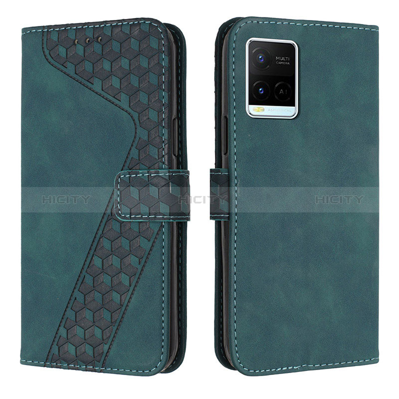 Coque Portefeuille Livre Cuir Etui Clapet H04X pour Vivo Y21a Plus