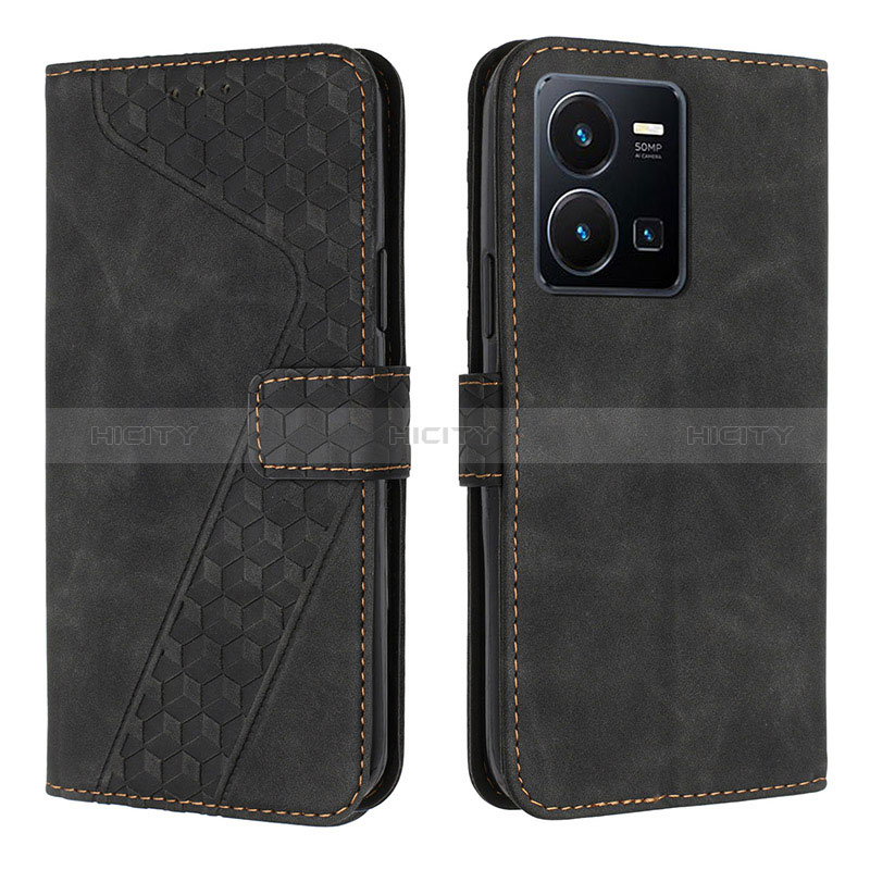 Coque Portefeuille Livre Cuir Etui Clapet H04X pour Vivo Y35 4G Plus