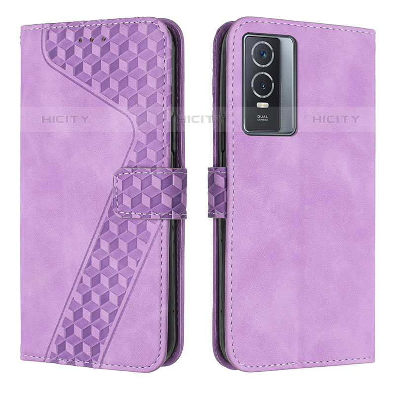 Coque Portefeuille Livre Cuir Etui Clapet H04X pour Vivo Y74s 5G Plus