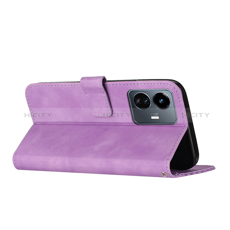 Coque Portefeuille Livre Cuir Etui Clapet H04X pour Vivo Y77e 5G Plus