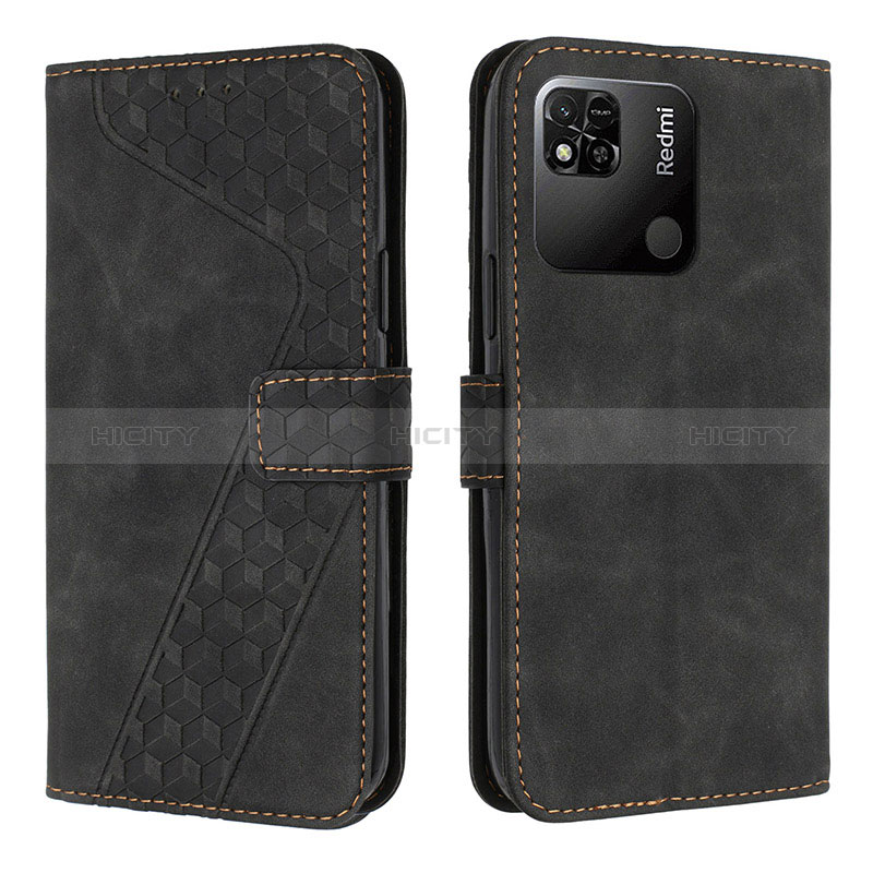 Coque Portefeuille Livre Cuir Etui Clapet H04X pour Xiaomi POCO C31 Noir Plus