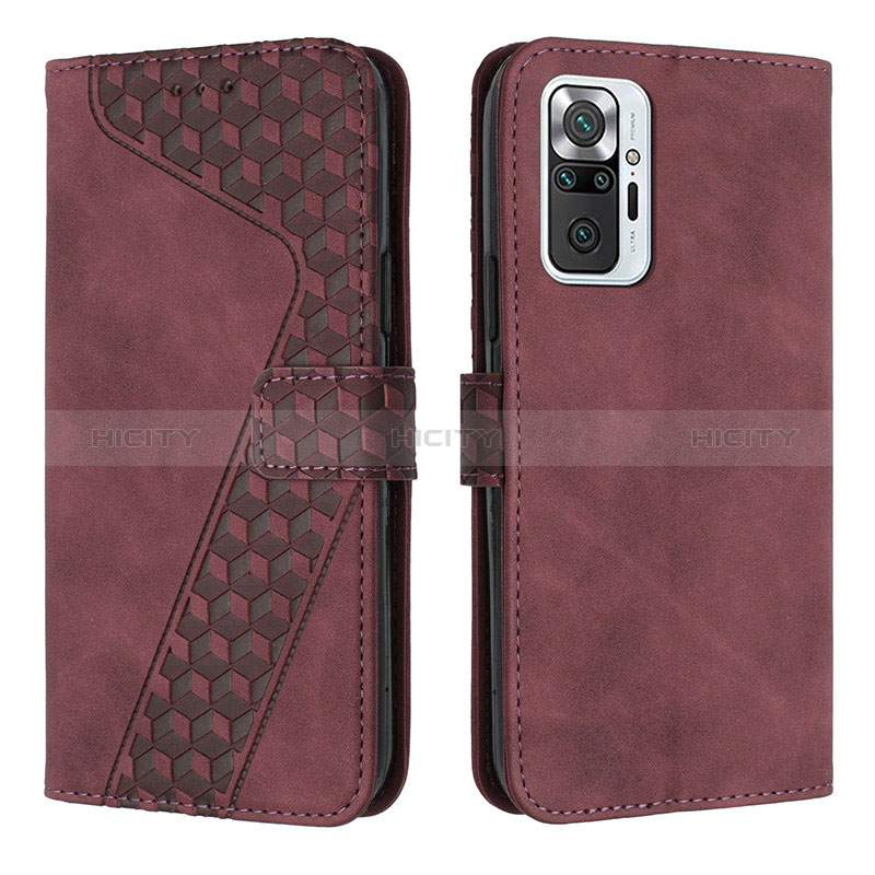 Coque Portefeuille Livre Cuir Etui Clapet H04X pour Xiaomi Redmi Note 10 Pro Max Plus