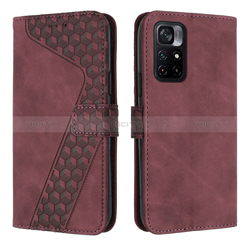 Coque Portefeuille Livre Cuir Etui Clapet H04X pour Xiaomi Redmi Note 11 5G Plus