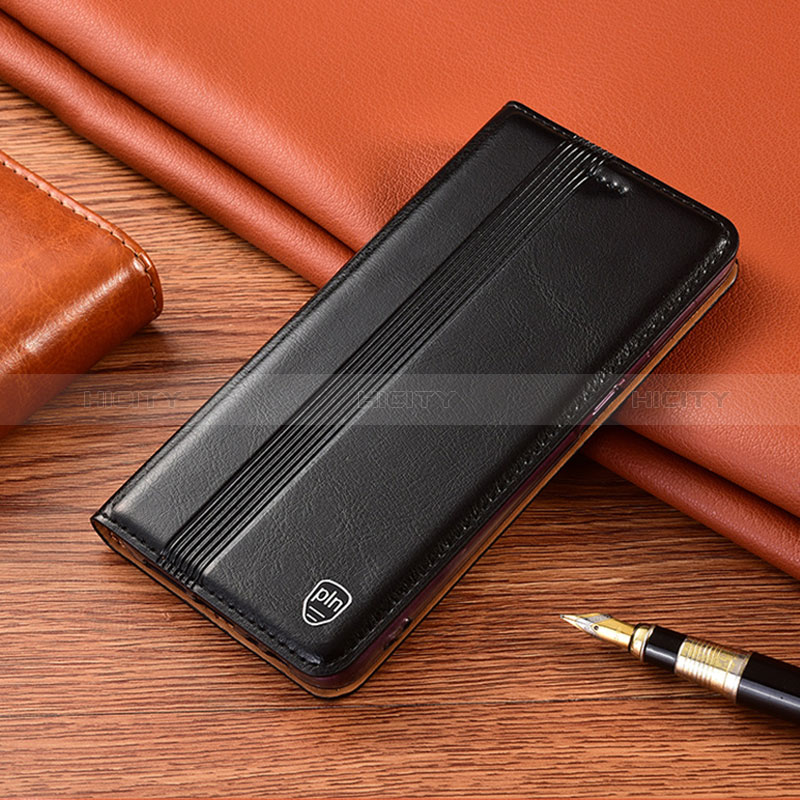 Coque Portefeuille Livre Cuir Etui Clapet H05P pour Samsung Galaxy F12 Noir Plus