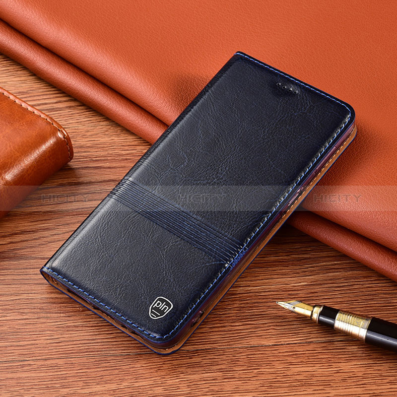 Coque Portefeuille Livre Cuir Etui Clapet H05P pour Xiaomi Civi 2 5G Bleu Plus