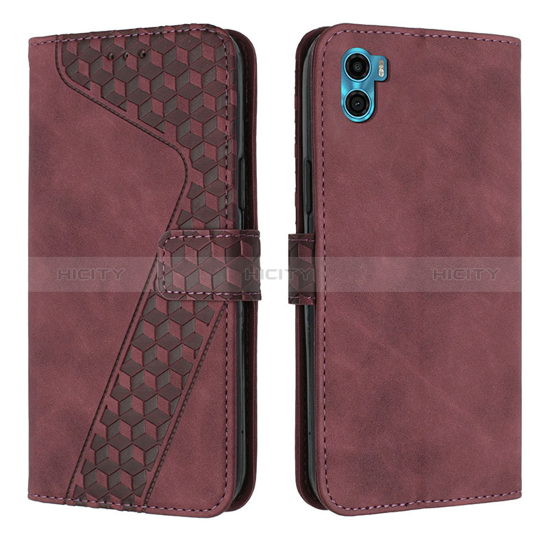 Coque Portefeuille Livre Cuir Etui Clapet H05X pour Motorola Moto E22S Plus