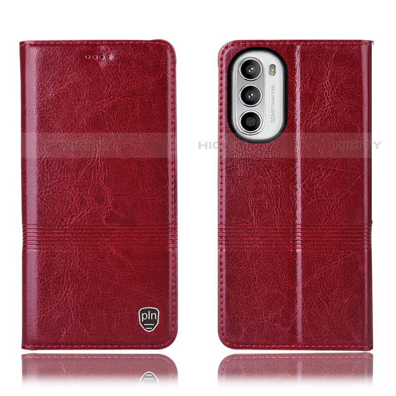 Coque Portefeuille Livre Cuir Etui Clapet H06P pour Motorola Moto G71s 5G Plus