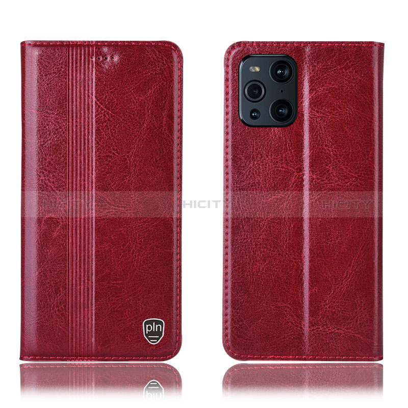 Coque Portefeuille Livre Cuir Etui Clapet H06P pour Oppo Find X3 5G Plus