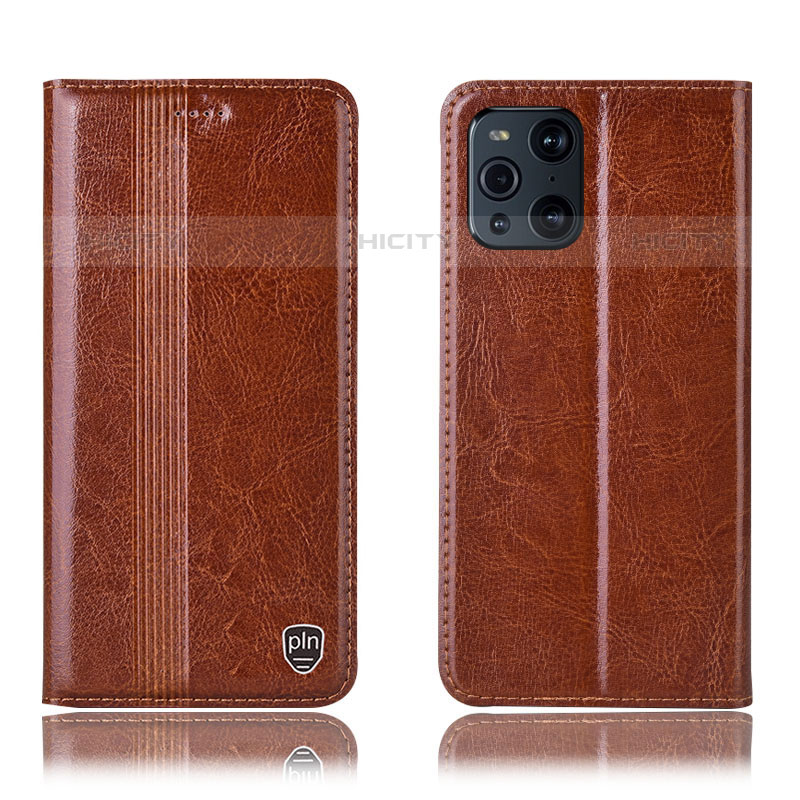 Coque Portefeuille Livre Cuir Etui Clapet H06P pour Oppo Find X3 Pro 5G Plus