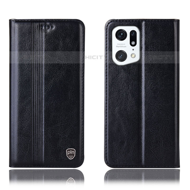 Coque Portefeuille Livre Cuir Etui Clapet H06P pour Oppo Find X5 Pro 5G Plus