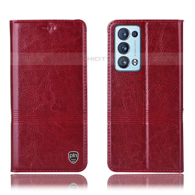 Coque Portefeuille Livre Cuir Etui Clapet H06P pour Oppo Reno6 Pro 5G Plus