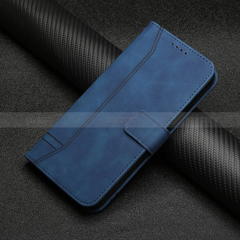 Coque Portefeuille Livre Cuir Etui Clapet H06X pour Google Pixel 7 Pro 5G Bleu Plus