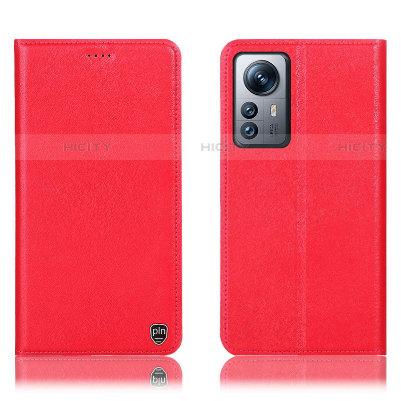 Coque Portefeuille Livre Cuir Etui Clapet H07P pour Xiaomi Mi 12 Lite 5G Rouge Plus