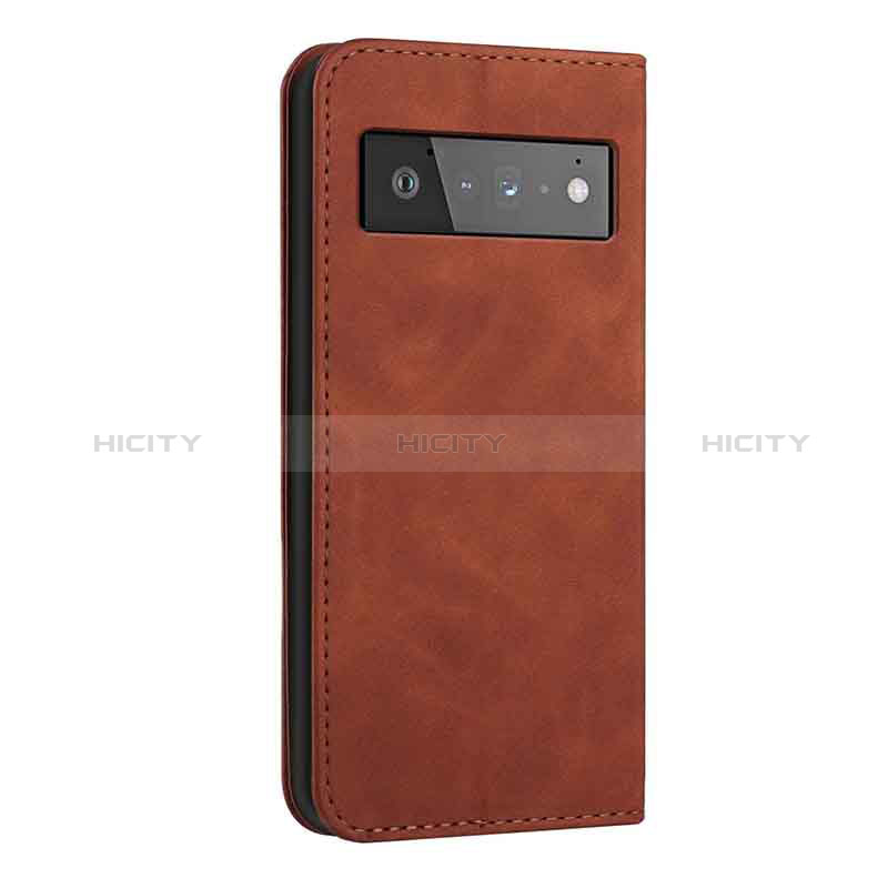 Coque Portefeuille Livre Cuir Etui Clapet H07X pour Google Pixel 6 5G Plus