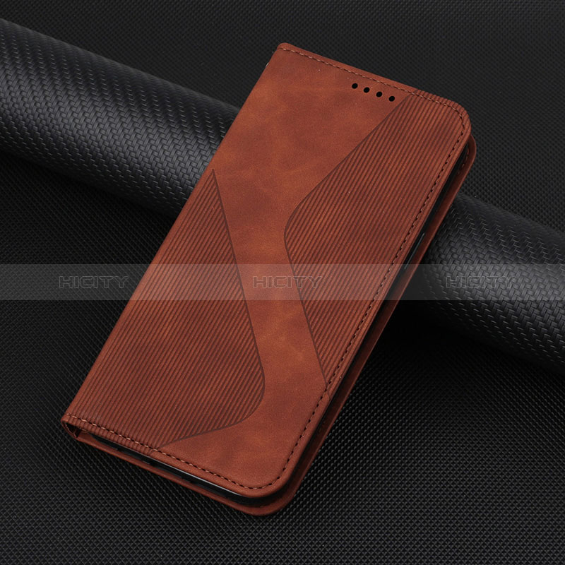 Coque Portefeuille Livre Cuir Etui Clapet H07X pour Google Pixel 7 Pro 5G Marron Plus