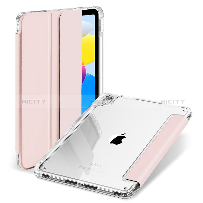 Coque Portefeuille Livre Cuir Etui Clapet H08 pour Apple iPad 10.9 (2022) Plus