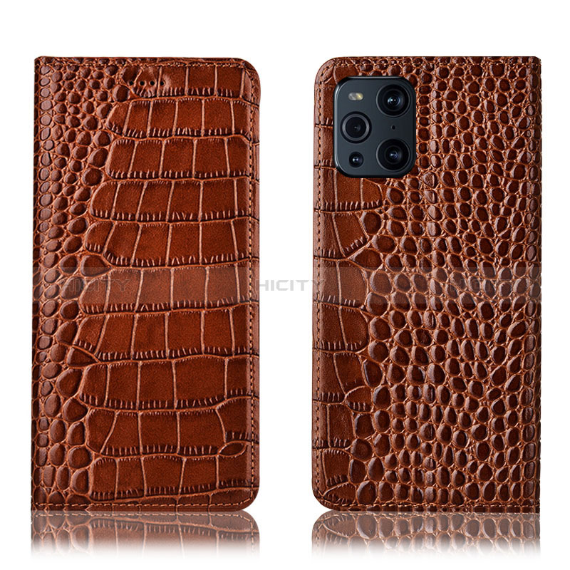 Coque Portefeuille Livre Cuir Etui Clapet H08P pour Oppo Find X3 5G Plus