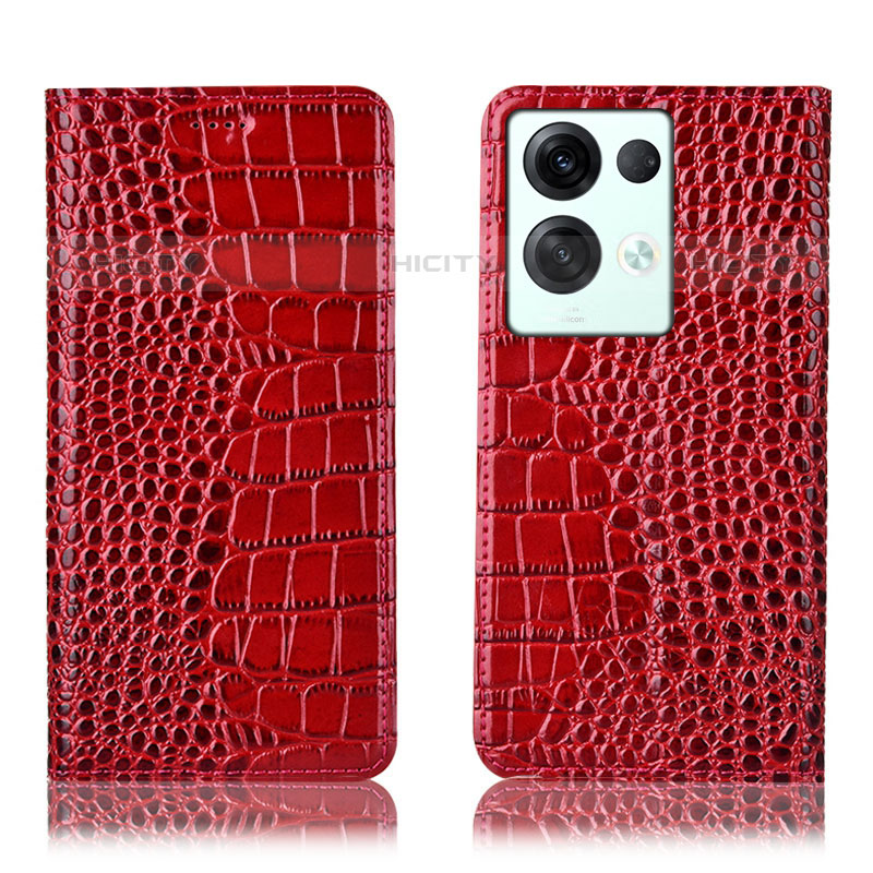 Coque Portefeuille Livre Cuir Etui Clapet H08P pour Oppo Reno8 Pro 5G Plus