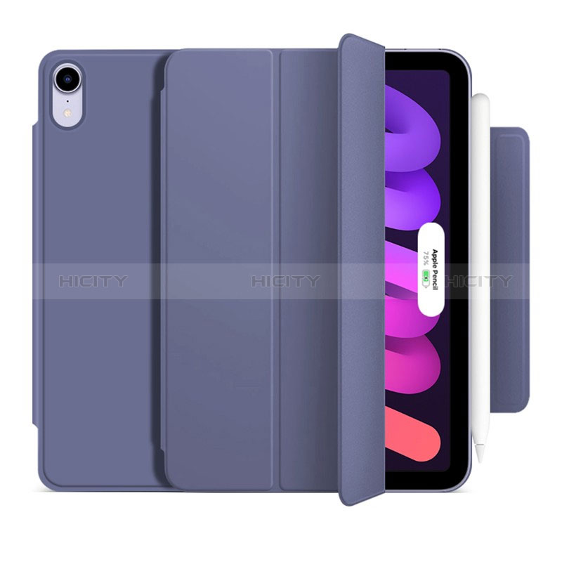 Coque Portefeuille Livre Cuir Etui Clapet H09 pour Apple iPad Mini 6 Plus