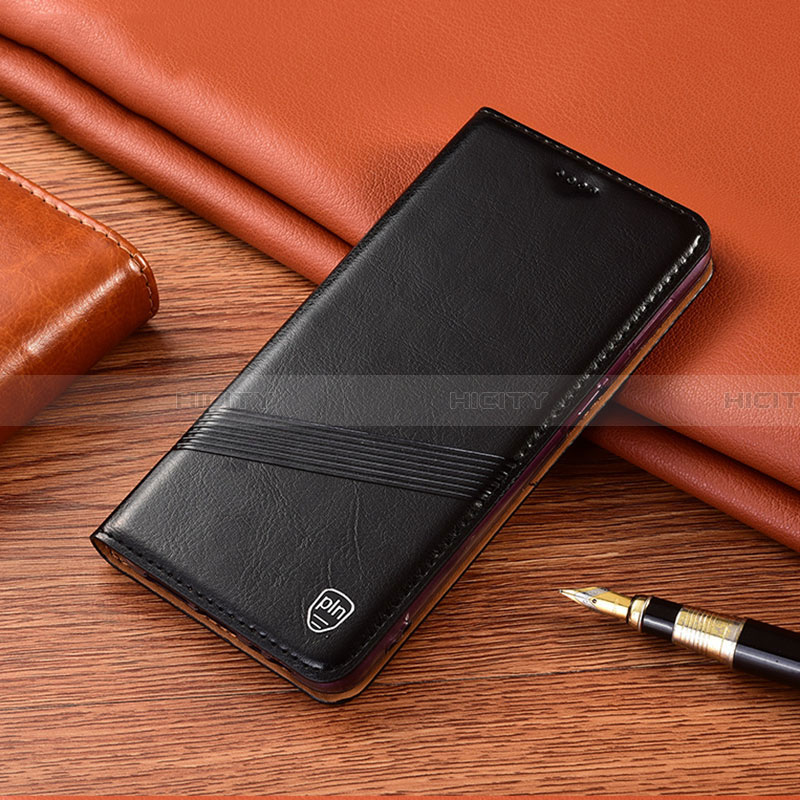 Coque Portefeuille Livre Cuir Etui Clapet H09P pour Samsung Galaxy F02S SM-E025F Noir Plus