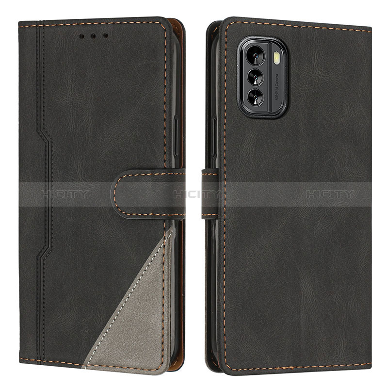 Coque Portefeuille Livre Cuir Etui Clapet H09X pour Nokia G60 5G Noir Plus