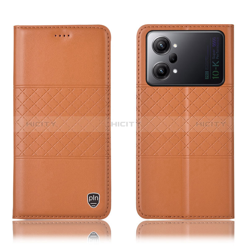 Coque Portefeuille Livre Cuir Etui Clapet H10P pour Oppo K10 Pro 5G Orange Plus