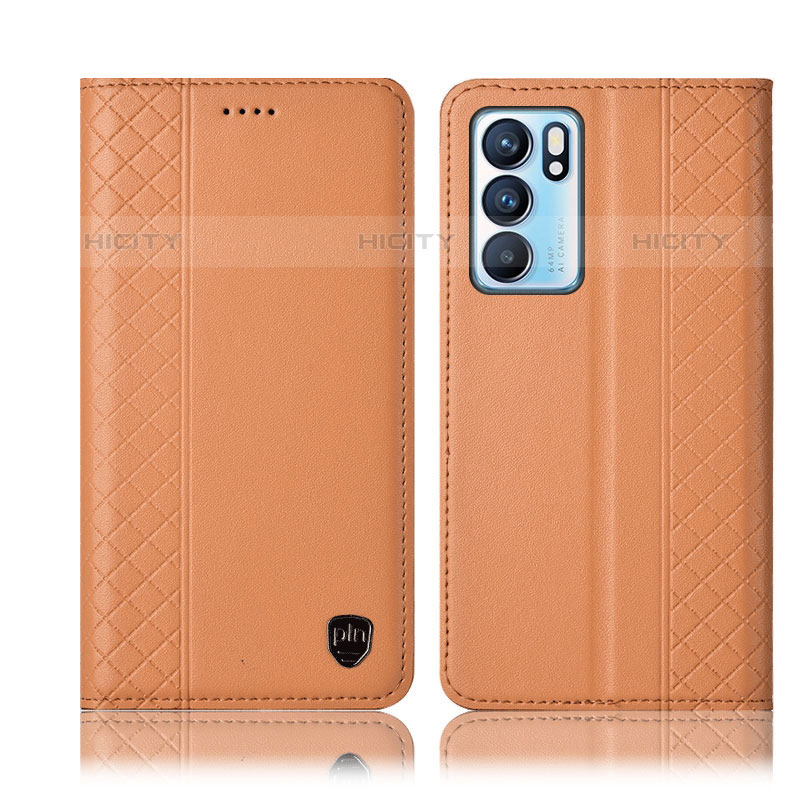 Coque Portefeuille Livre Cuir Etui Clapet H10P pour Oppo Reno6 5G Plus