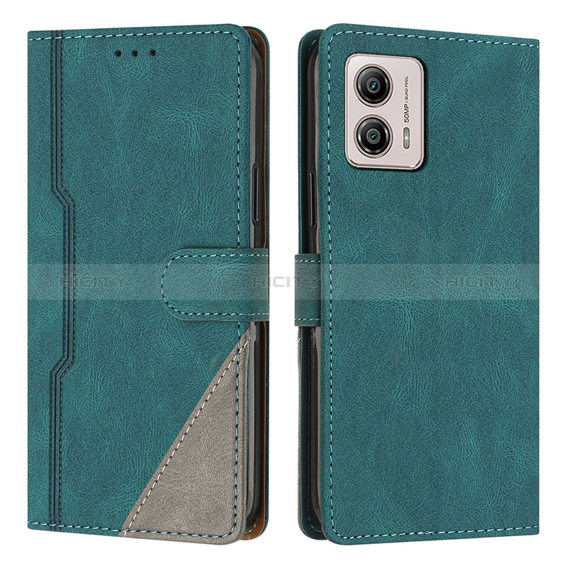 Coque Portefeuille Livre Cuir Etui Clapet H10X pour Motorola Moto G53y 5G Plus