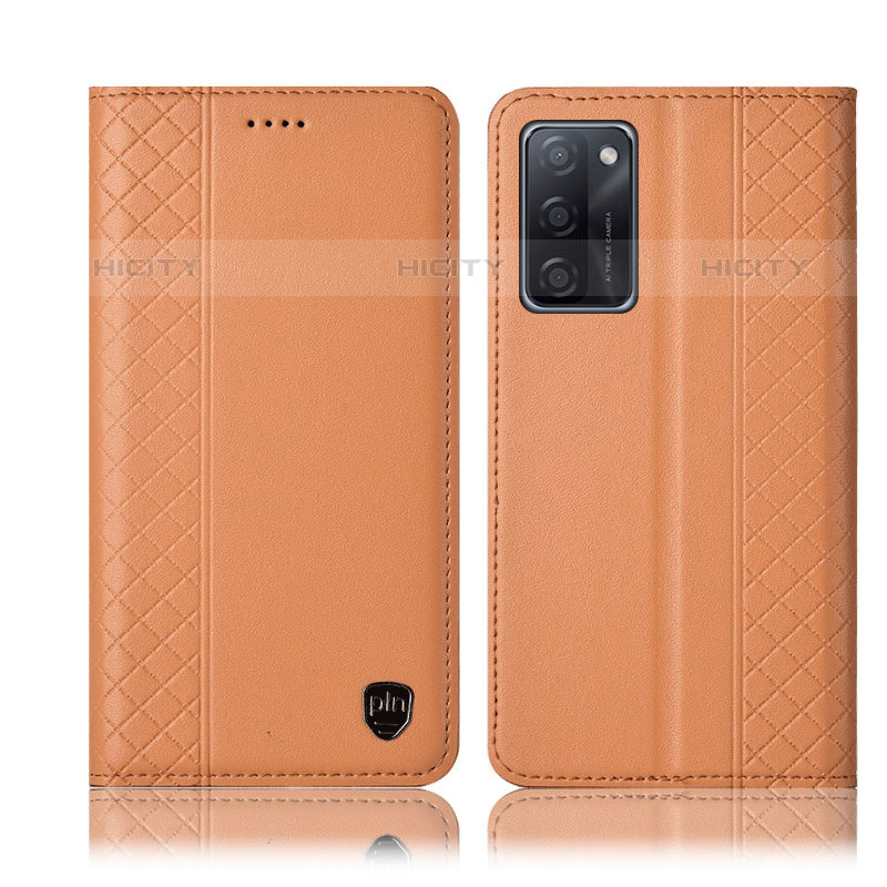 Coque Portefeuille Livre Cuir Etui Clapet H11P pour Oppo A55S 5G Plus