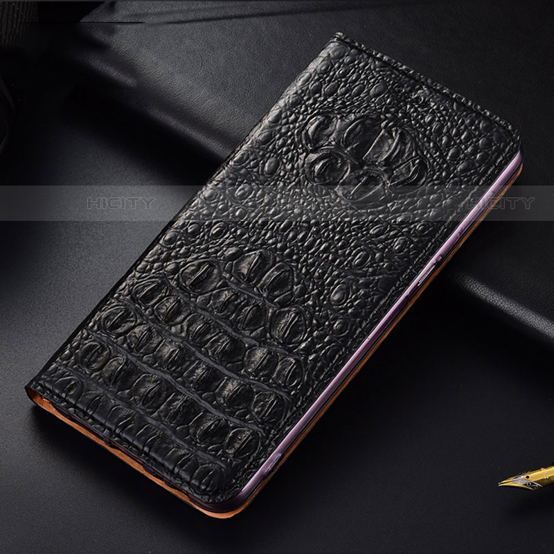 Coque Portefeuille Livre Cuir Etui Clapet H11P pour Vivo iQOO 9 Pro 5G Noir Plus