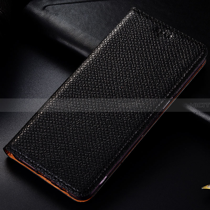 Coque Portefeuille Livre Cuir Etui Clapet H15P pour Samsung Galaxy A32 4G Noir Plus